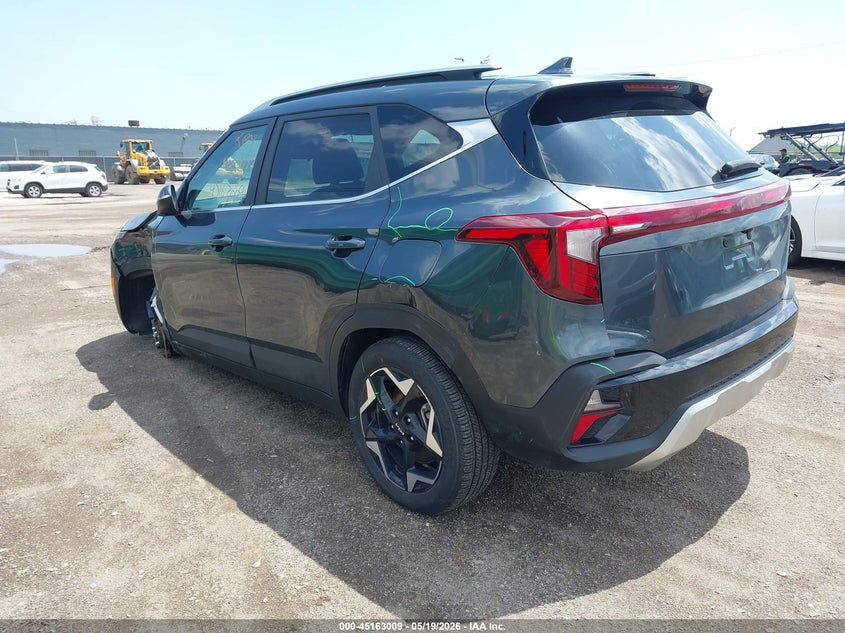 2024 Kia Seltos VIN KNDERCAA1R7648777 IAAI salvage auction — FRONT & REAR, Clear (Michigan), sold $9,475 on 2026-07-16 (photo 3)