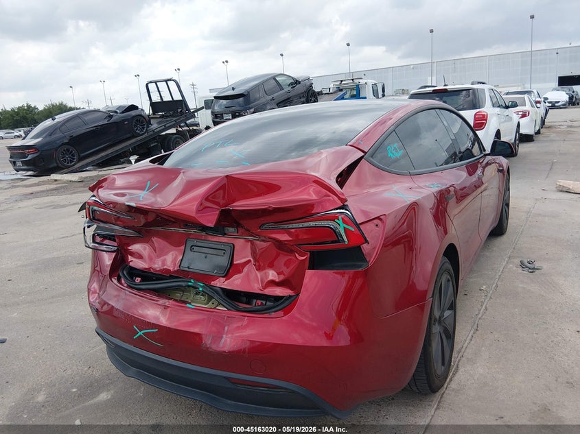2024 Tesla Model 3 VIN 5YJ3E1EA3RF742171 IAAI salvage auction — REAR END, Original (Texas), sold $12,100 on 2026-07-30 (photo 6)