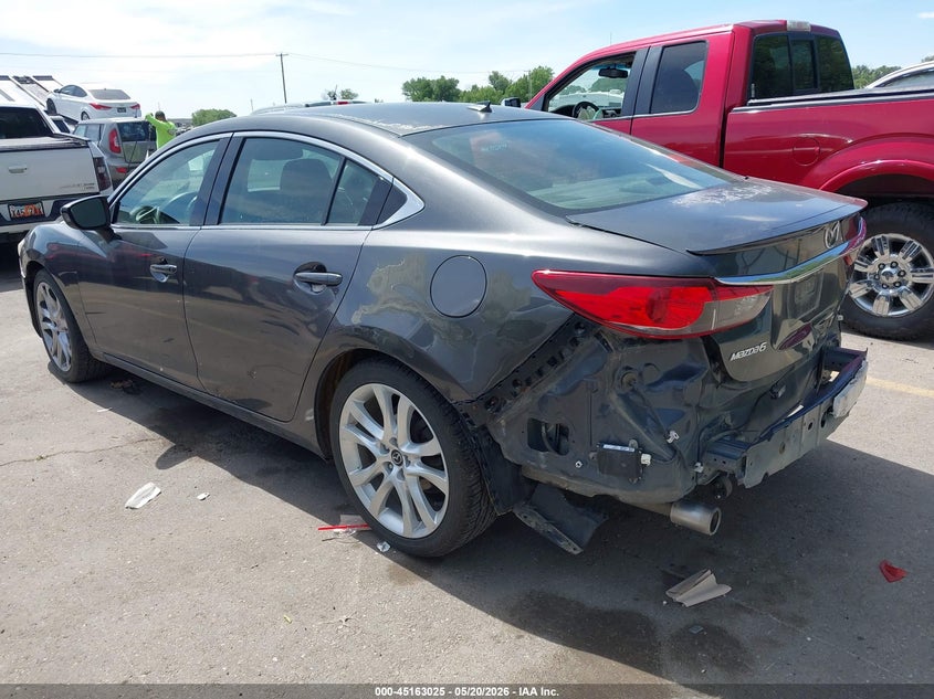 2014 Mazda 6 VIN JM1GJ1W60E1129628 IAAI salvage auction — REAR END, Salvage (Wyoming), sold $1,500 on 2026-07-22 (photo 3)
