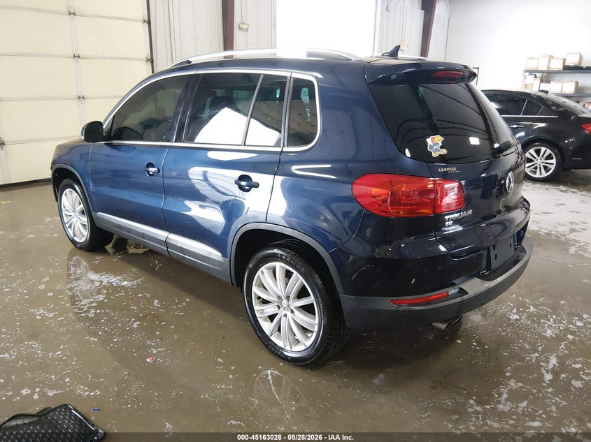 2016 Volkswagen Tiguan VIN WVGAV7AX3GW575058 IAAI salvage auction — FRONT END, Salvage (Kansas), sold $1,675 on 2026-07-10 (photo 3)