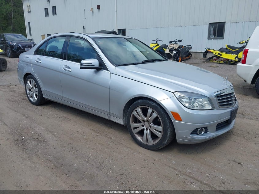 2011 Mercedes-benz C class VIN WDDGF8BB3BR159433 IAAI salvage auction — FRONT END, Salvage (Connecticut), sold $1,500 on 2026-07-23 (photo 1)