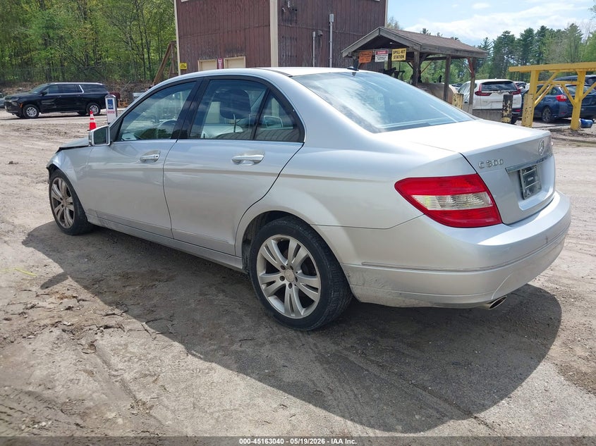2011 Mercedes-benz C class VIN WDDGF8BB3BR159433 IAAI salvage auction — FRONT END, Salvage (Connecticut), sold $1,500 on 2026-07-23 (photo 3)