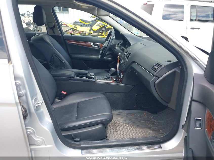 2011 Mercedes-benz C class VIN WDDGF8BB3BR159433 IAAI salvage auction — FRONT END, Salvage (Connecticut), sold $1,500 on 2026-07-23 (photo 5)
