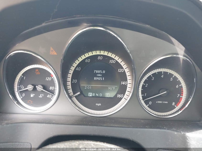 2011 Mercedes-benz C class VIN WDDGF8BB3BR159433 IAAI salvage auction — FRONT END, Salvage (Connecticut), sold $1,500 on 2026-07-23 (photo 7)