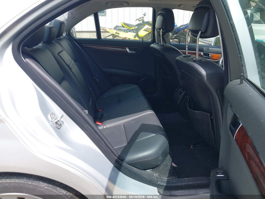 2011 Mercedes-benz C class VIN WDDGF8BB3BR159433 IAAI salvage auction — FRONT END, Salvage (Connecticut), sold $1,500 on 2026-07-23 (photo 8)