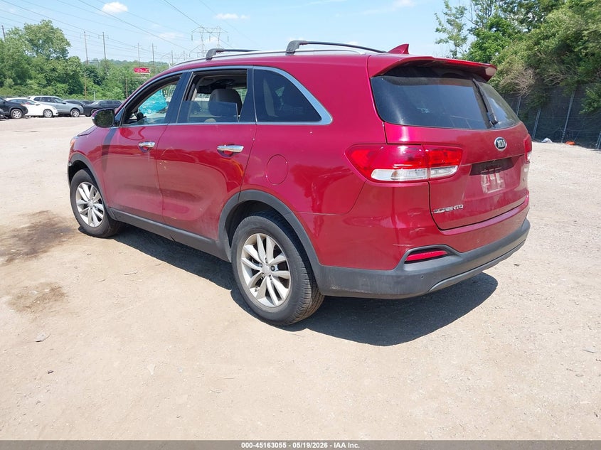 2016 Kia Sorento VIN 5XYPG4A39GG015921 IAAI salvage auction — THEFT, Salvage (Pennsylvania), sold $2,150 on 2026-08-02 (photo 3)