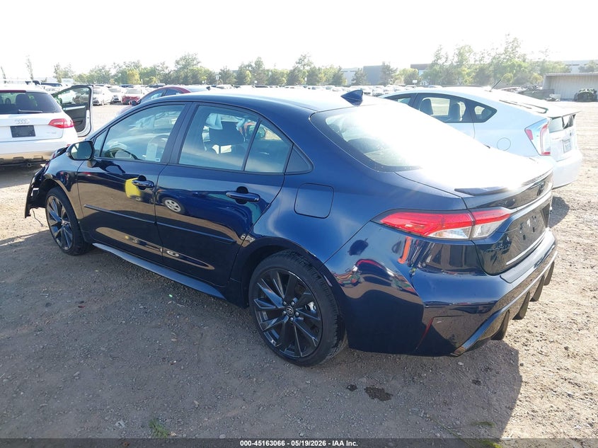 2026 Toyota Corolla VIN JTDP4MCEXT3527175 IAAI salvage auction — FRONT END, Salvage (California), sold $2,775 on 2026-07-13 (photo 3)
