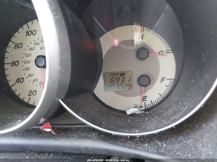 2008 Mazda 3 VIN JM1BK32F981781449 IAAI salvage auction — RIGHT REAR, Salvage - Greater Than 75% (Maryland), sold $225 on 2026-07-13 (photo 7)