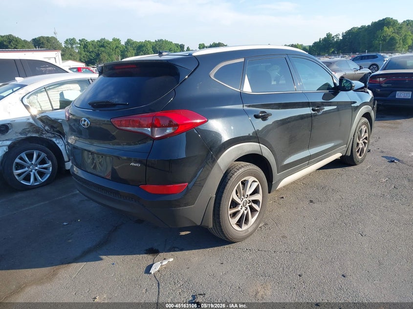 2017 Hyundai Tucson VIN KM8J3CA46HU554884 IAAI salvage auction — FRONT END, Salvage (Idaho), sold $1,300 on 2026-07-06 (photo 4)