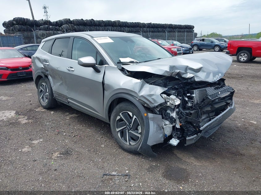 2023 Kia Sportage VIN KNDPUCAG9P7063146 IAAI salvage auction — FRONT END, Salvage (Pennsylvania), sold $2,500 on 2026-07-24 (photo 1)