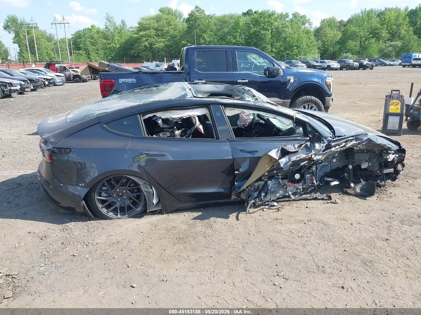 2026 Tesla Model 3 VIN 5YJ3E1EA1TF147052 IAAI salvage auction — ROLLOVER, Salvage (Idaho), sold $1,000 on 2026-07-29 (photo 6)
