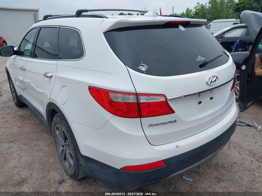 2014 Hyundai Santa fe VIN KM8SM4HF2EU056479 IAAI salvage auction — FRONT END, Clear (Oklahoma), sold $675 on 2026-07-15 (photo 3)