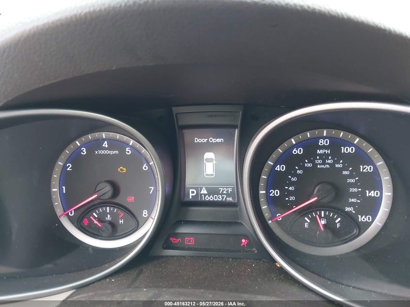 2014 Hyundai Santa fe VIN KM8SM4HF2EU056479 IAAI salvage auction — FRONT END, Clear (Oklahoma), sold $675 on 2026-07-15 (photo 7)