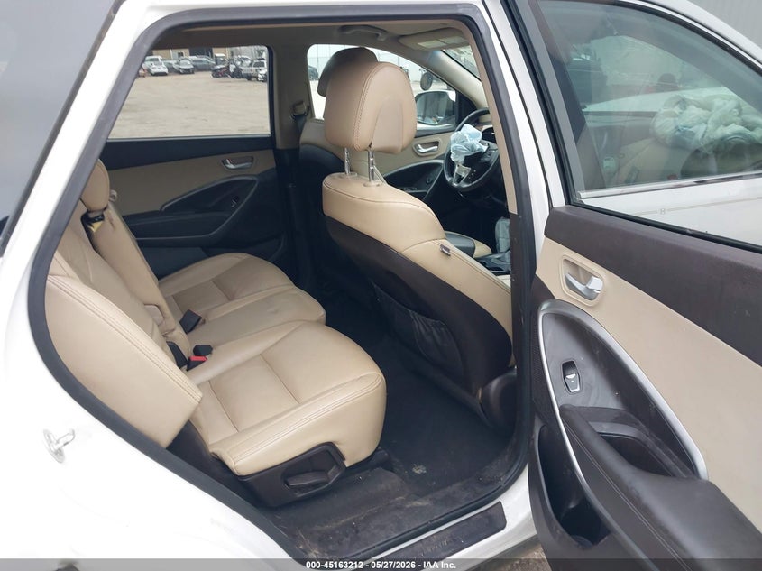 2014 Hyundai Santa fe VIN KM8SM4HF2EU056479 IAAI salvage auction — FRONT END, Clear (Oklahoma), sold $675 on 2026-07-15 (photo 8)