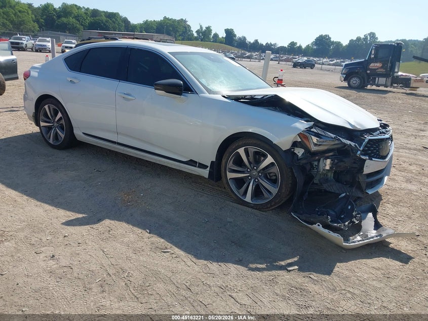 2021 Acura Tlx VIN 19UUB6F65MA001897 IAAI salvage auction — FRONT END, Salvage (Tennessee), sold $4,150 on 2026-07-11 (photo 1)