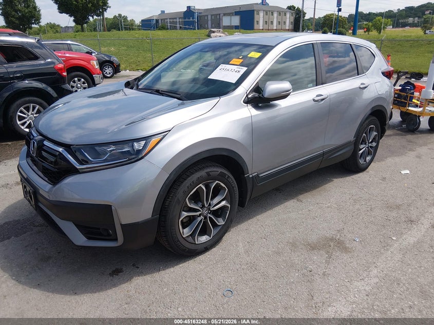 2022 Honda Cr-v VIN 7FARW2H50NE042618 IAAI salvage auction — REAR END, Salvage (Missouri), sold $11,150 on 2026-07-07 (photo 2)