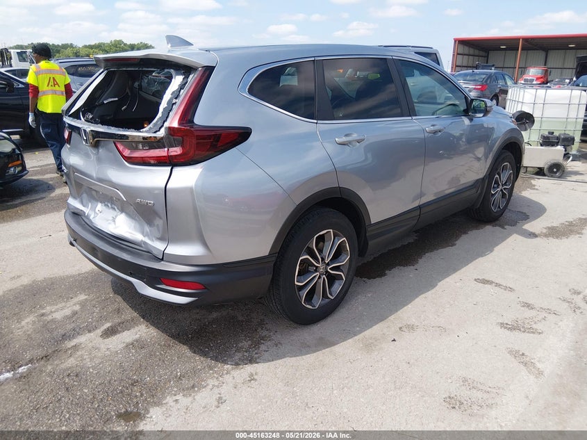2022 Honda Cr-v VIN 7FARW2H50NE042618 IAAI salvage auction — REAR END, Salvage (Missouri), sold $11,150 on 2026-07-07 (photo 4)