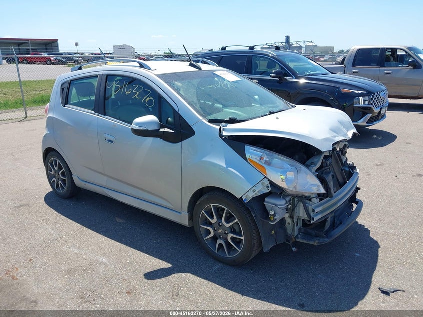 2015 Chevrolet Spark VIN KL8CF6S98FC762390 IAAI salvage auction — FRONT END, Salvage Title, sold $1,250 on 2026-07-20 (photo 1)