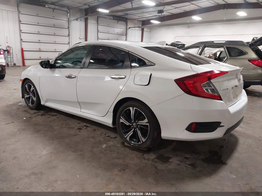 2017 Honda Civic VIN 19XFC1F99HE000398 IAAI salvage auction — HAIL, Regular Certificate (Iowa), sold $6,950 on 2026-07-28 (photo 3)