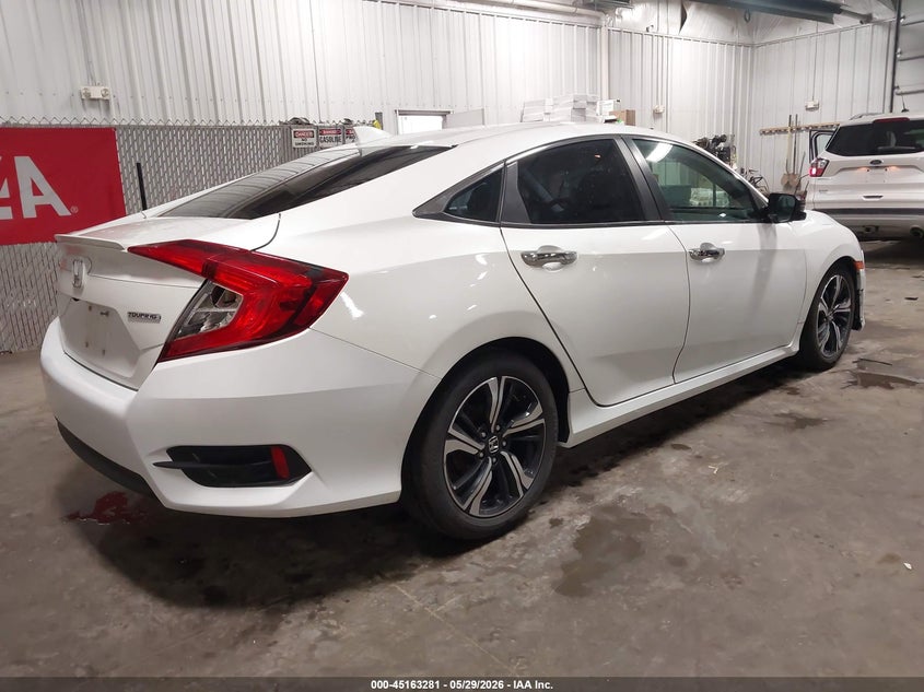 2017 Honda Civic VIN 19XFC1F99HE000398 IAAI salvage auction — HAIL, Regular Certificate (Iowa), sold $6,950 on 2026-07-28 (photo 4)