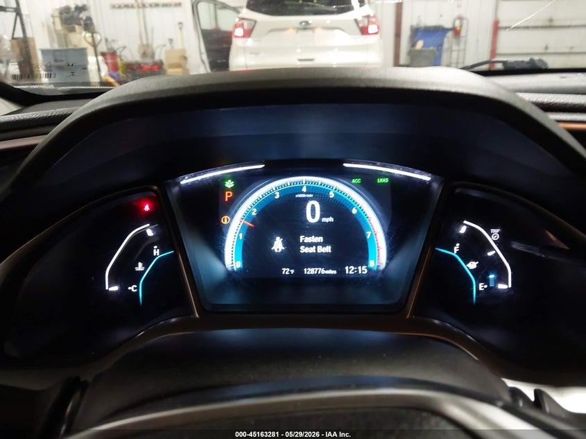 2017 Honda Civic VIN 19XFC1F99HE000398 IAAI salvage auction — HAIL, Regular Certificate (Iowa), sold $6,950 on 2026-07-28 (photo 7)