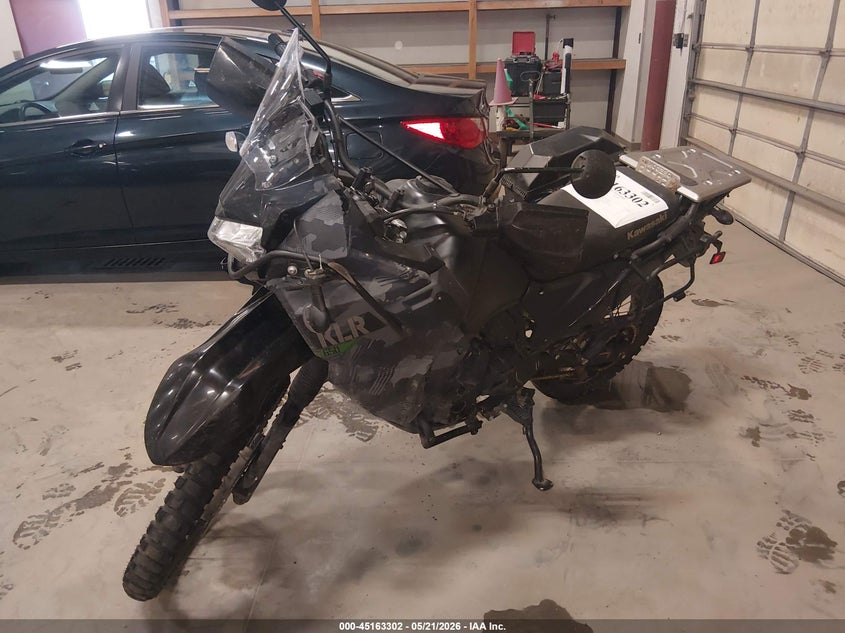 2023 Kawasaki Klr 650 VIN ML5KLEH16PDA22868 IAAI salvage auction — FRONT END, Salvage (Idaho), sold $1,000 on 2026-07-22 (photo 2)