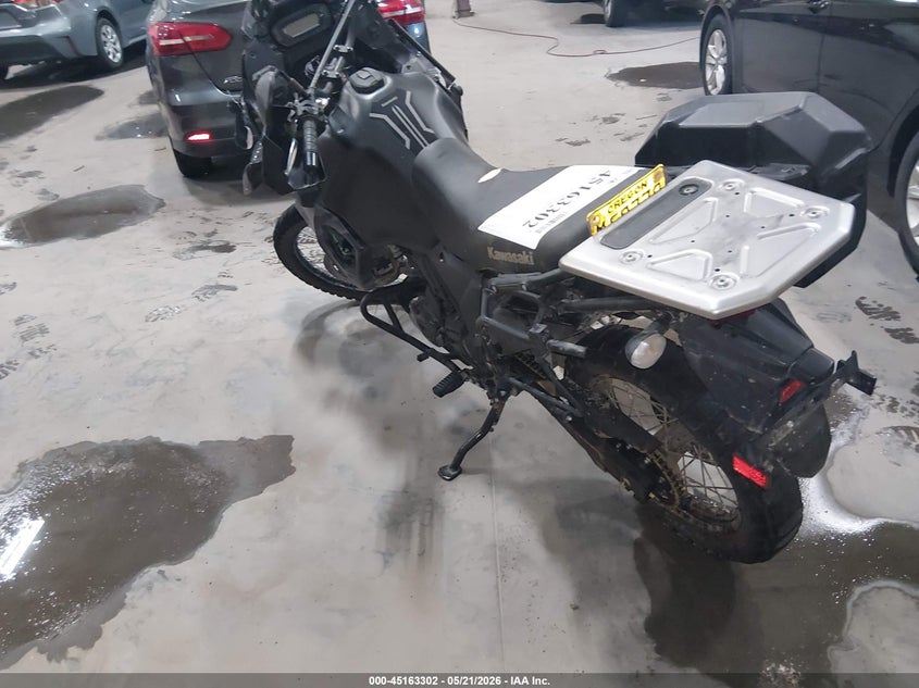 2023 Kawasaki Klr 650 VIN ML5KLEH16PDA22868 IAAI salvage auction — FRONT END, Salvage (Idaho), sold $1,000 on 2026-07-22 (photo 3)