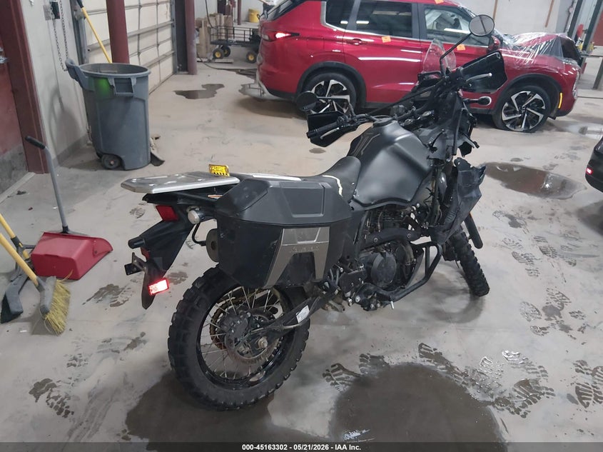 2023 Kawasaki Klr 650 VIN ML5KLEH16PDA22868 IAAI salvage auction — FRONT END, Salvage (Idaho), sold $1,000 on 2026-07-22 (photo 4)