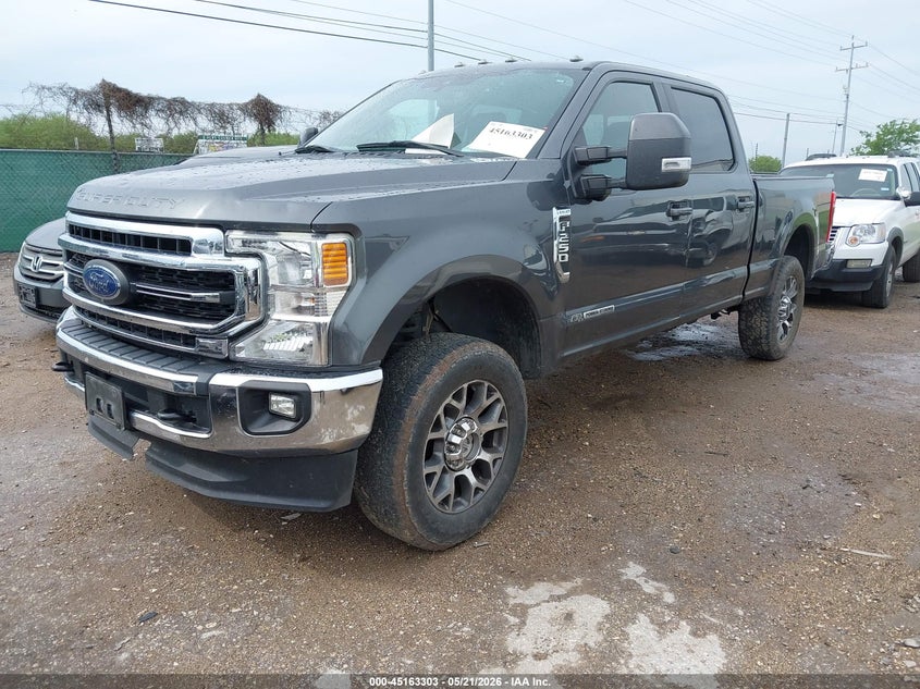 2020 Ford F250 VIN 1FT7W2BT0LEE84386 IAAI salvage auction — HAIL, Original (Texas), sold $14,300 on 2026-07-29 (photo 2)