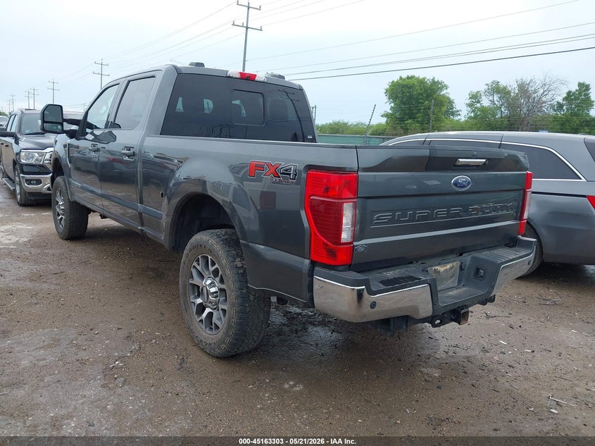 2020 Ford F250 VIN 1FT7W2BT0LEE84386 IAAI salvage auction — HAIL, Original (Texas), sold $14,300 on 2026-07-29 (photo 3)