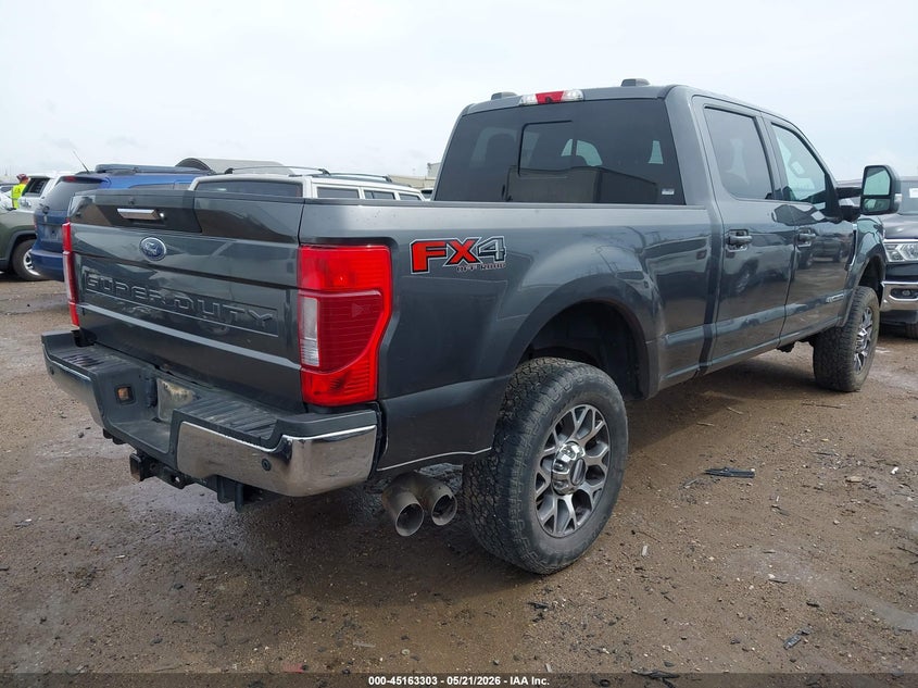 2020 Ford F250 VIN 1FT7W2BT0LEE84386 IAAI salvage auction — HAIL, Original (Texas), sold $14,300 on 2026-07-29 (photo 4)