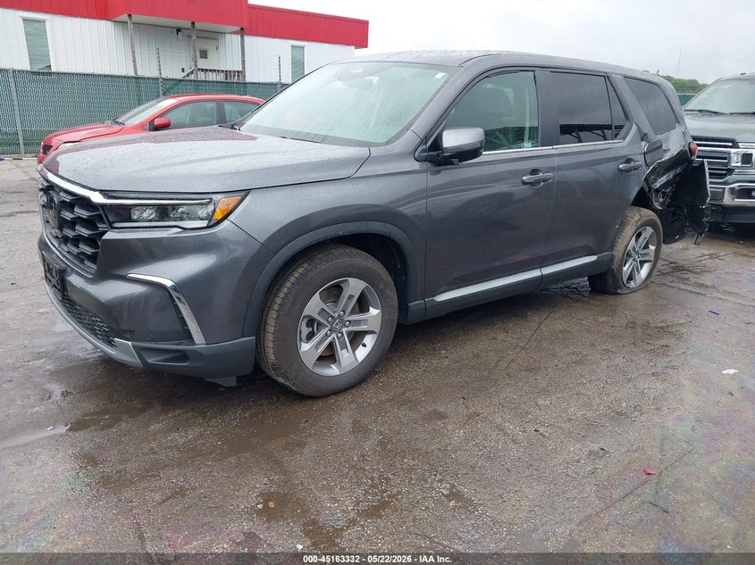 2025 Honda Pilot VIN 5FNYG1H42SB172952 IAAI salvage auction — LEFT REAR, Salvage - Greater Than 75% (Maryland), sold $15,800 on 2026-07-30 (photo 2)