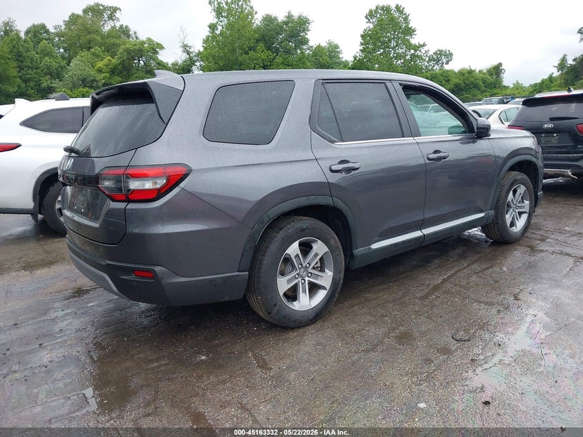2025 Honda Pilot VIN 5FNYG1H42SB172952 IAAI salvage auction — LEFT REAR, Salvage - Greater Than 75% (Maryland), sold $15,800 on 2026-07-30 (photo 4)
