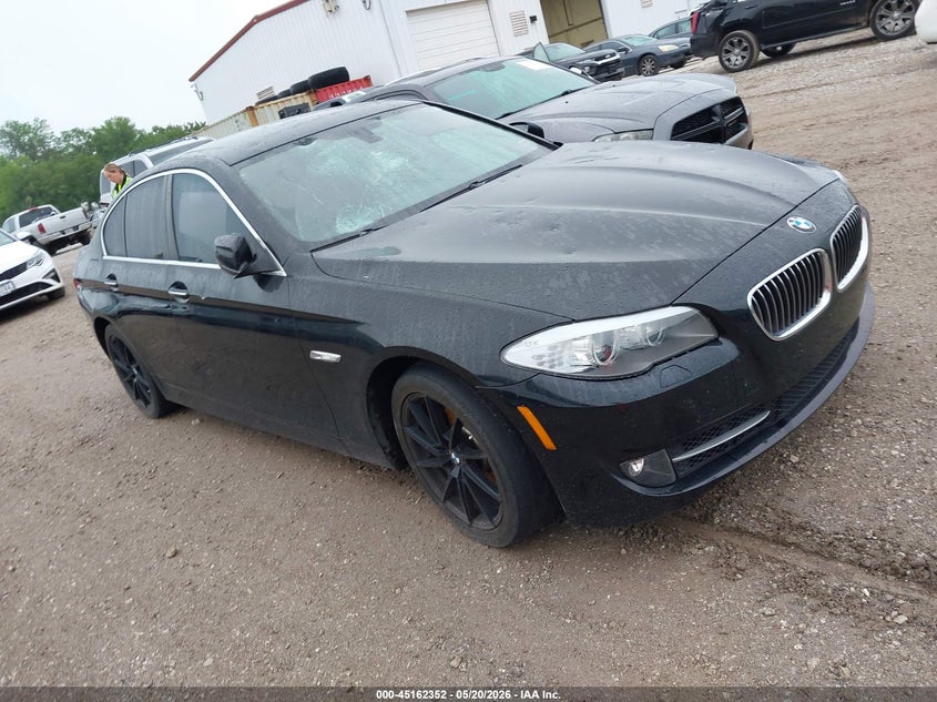 2013 BMW 5er VIN WBAXH5C56DDW13036 IAAI salvage auction — HAIL, Clear (Missouri), sold $825 on 2026-07-27 (photo 1)