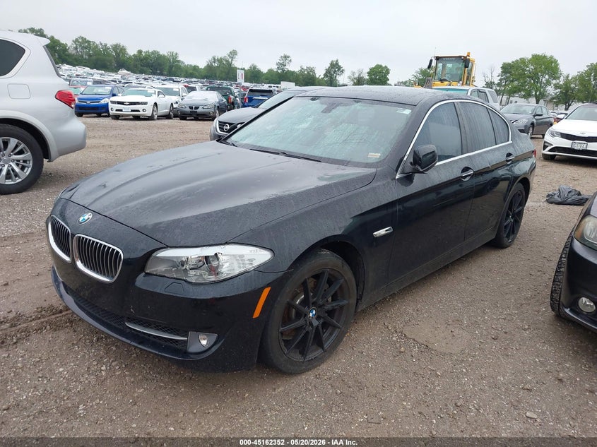 2013 BMW 5er VIN WBAXH5C56DDW13036 IAAI salvage auction — HAIL, Clear (Missouri), sold $825 on 2026-07-27 (photo 2)