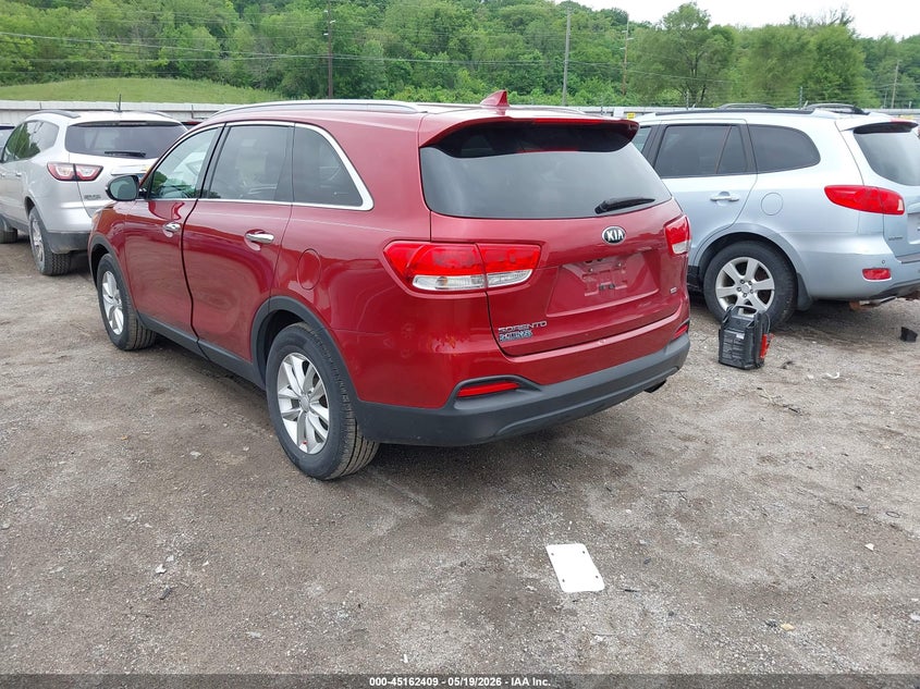 2016 Kia Sorento VIN 5XYPG4A31GG034169 IAAI salvage auction — REAR END, Salvage (Iowa), sold $1,050 on 2026-07-17 (photo 3)