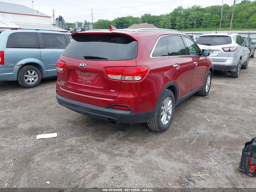 2016 Kia Sorento VIN 5XYPG4A31GG034169 IAAI salvage auction — REAR END, Salvage (Iowa), sold $1,050 on 2026-07-17 (photo 4)