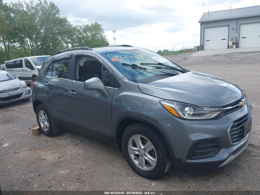 2019 Chevrolet Trax VIN KL7CJLSBXKB744431 IAAI salvage auction — FRONT END, Salvage (Indiana), sold $925 on 2026-07-08 (photo 1)