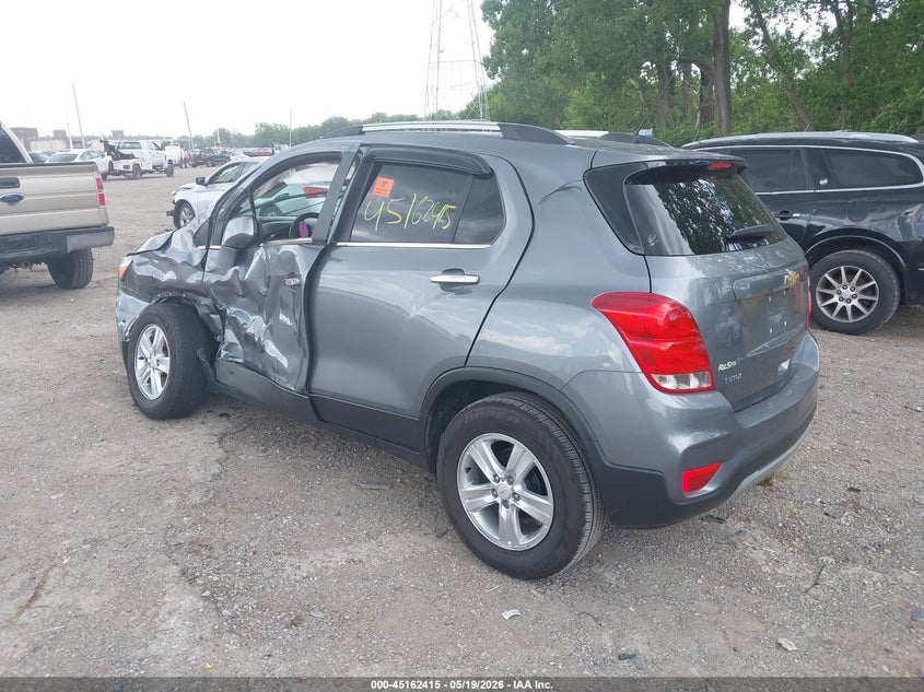 2019 Chevrolet Trax VIN KL7CJLSBXKB744431 IAAI salvage auction — FRONT END, Salvage (Indiana), sold $925 on 2026-07-08 (photo 3)