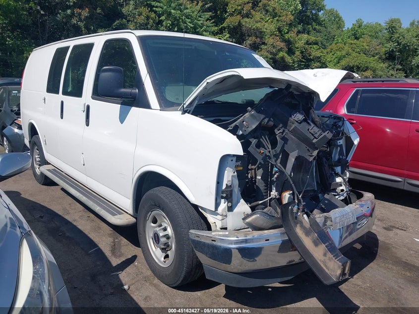 2017 Gmc Savana VIN 1GTW7AFF5H1915147 IAAI salvage auction — FRONT END, Salvage (North Carolina), sold $3,200 on 2026-07-09 (photo 1)