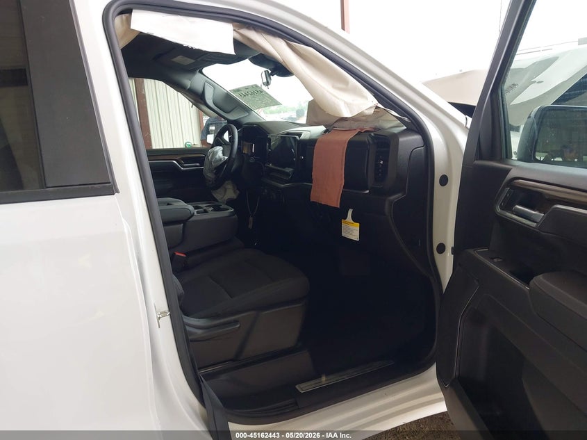 2026 Chevrolet Silverado 1500 VIN 1GCPAWEK0TZ168567 IAAI salvage auction — FRONT END, Salvage (Texas), sold $9,300 on 2026-07-07 (photo 5)