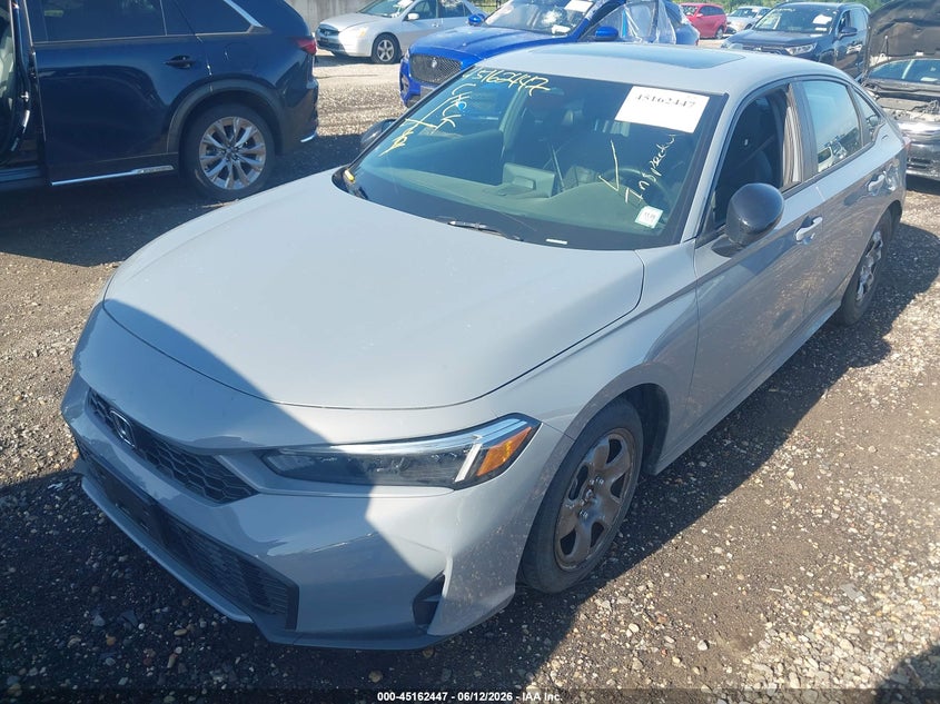 2026 Honda Civic VIN 2HGFE4F83TH325484 IAAI salvage auction — FRONT END, Salvage (South Carolina), sold $9,175 on 2026-10-06 (photo 2)