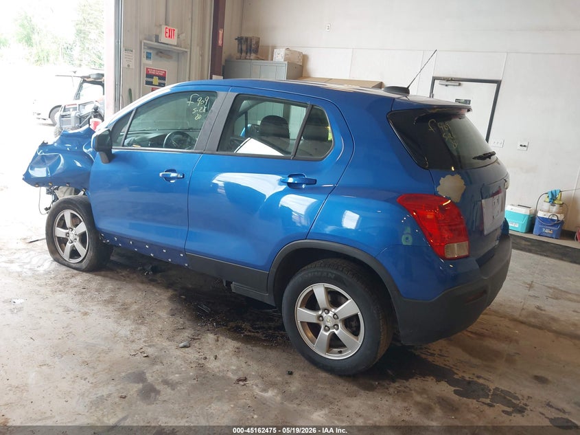 2015 Chevrolet Trax VIN KL7CJPSB1FB226320 IAAI salvage auction — FRONT END, Clear (Michigan), sold $475 on 2026-07-28 (photo 3)