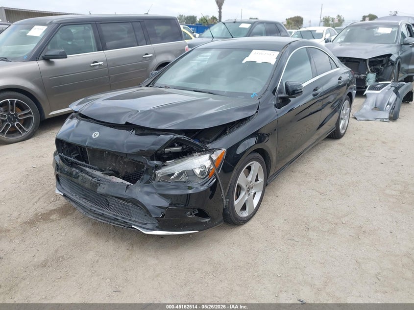 2018 Mercedes-benz Cla-klasse VIN WDDSJ4EB0JN680869 IAAI salvage auction — FRONT END, Salvage (California), sold $1,975 on 2026-07-22 (photo 2)