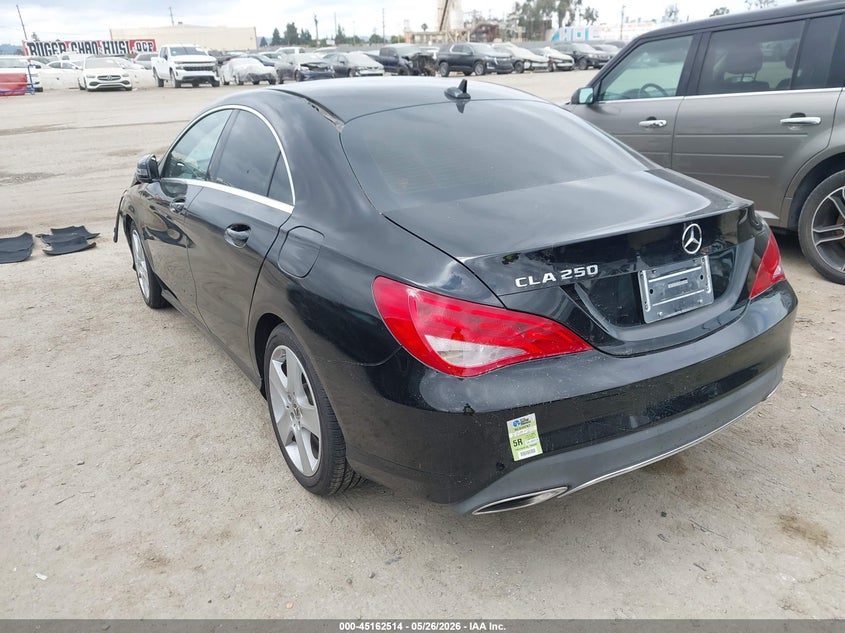 2018 Mercedes-benz Cla-klasse VIN WDDSJ4EB0JN680869 IAAI salvage auction — FRONT END, Salvage (California), sold $1,975 on 2026-07-22 (photo 3)
