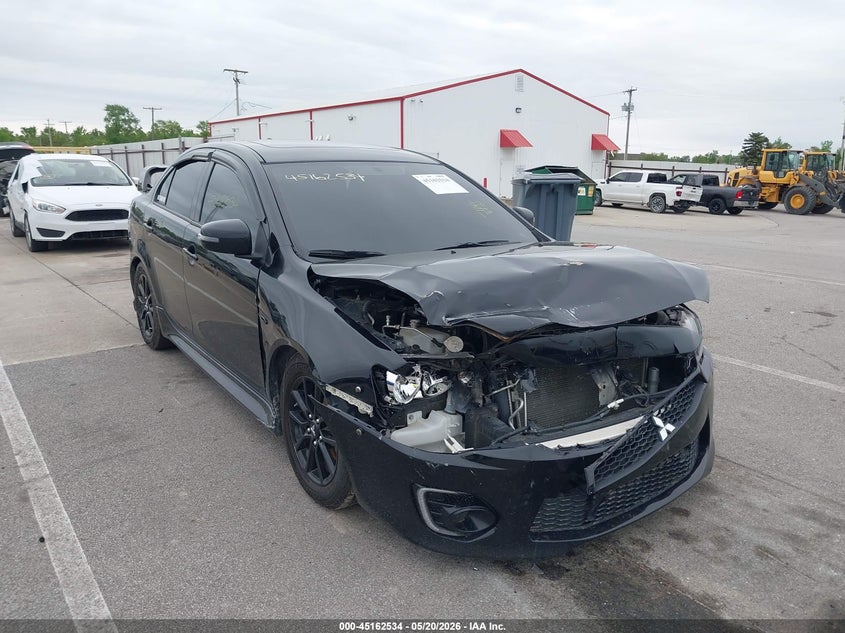 2017 Mitsubishi Lancer VIN JA32U2FU1HU014236 IAAI salvage auction — FRONT END, Clear (Indiana), sold $1,100 on 2026-07-17 (photo 6)