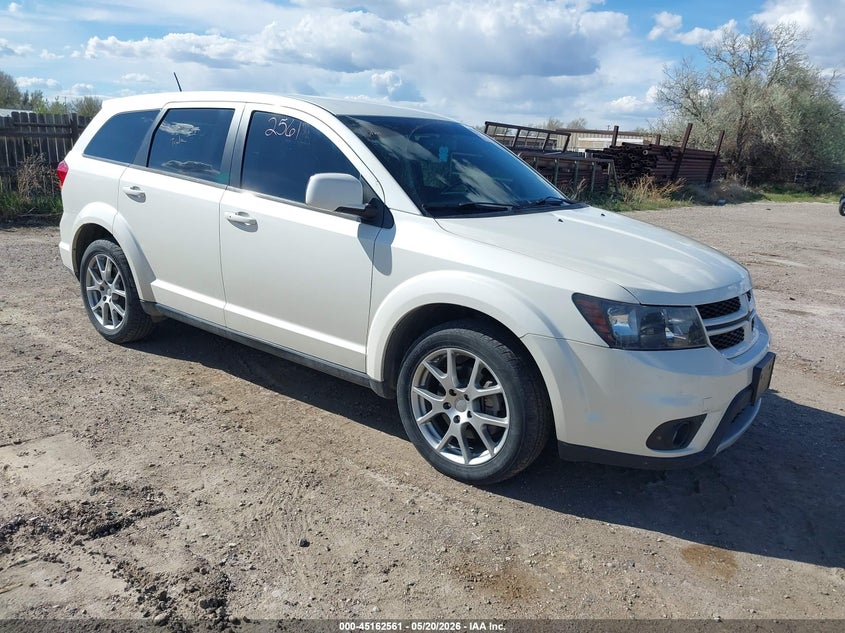 2014 Dodge Journey VIN 3C4PDDEG3ET150047 IAAI salvage auction — LEFT FRONT, Salvage (Wyoming), sold $25 on 2026-08-02 (photo 1)