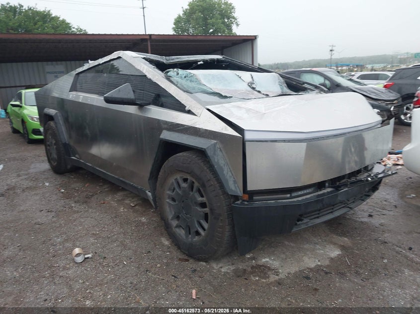 2024 Tesla Cybertruck VIN 7G2CEHED8RA010454 IAAI salvage auction — FRONT END, Salvage (Oklahoma), sold $22,100 on 2026-07-22 (photo 1)