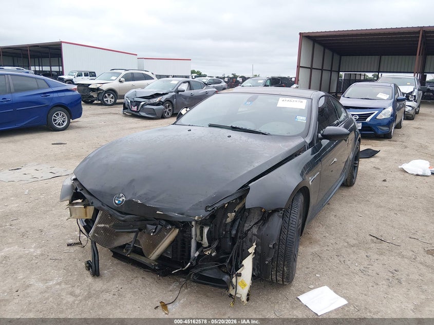 2008 BMW M6 VIN WBSEH93548CY24337 IAAI salvage auction — FRONT END, Salvage (Texas), sold $8,000 on 2026-08-08 (photo 2)