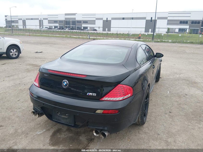 2008 BMW M6 VIN WBSEH93548CY24337 IAAI salvage auction — FRONT END, Salvage (Texas), sold $8,000 on 2026-08-08 (photo 4)